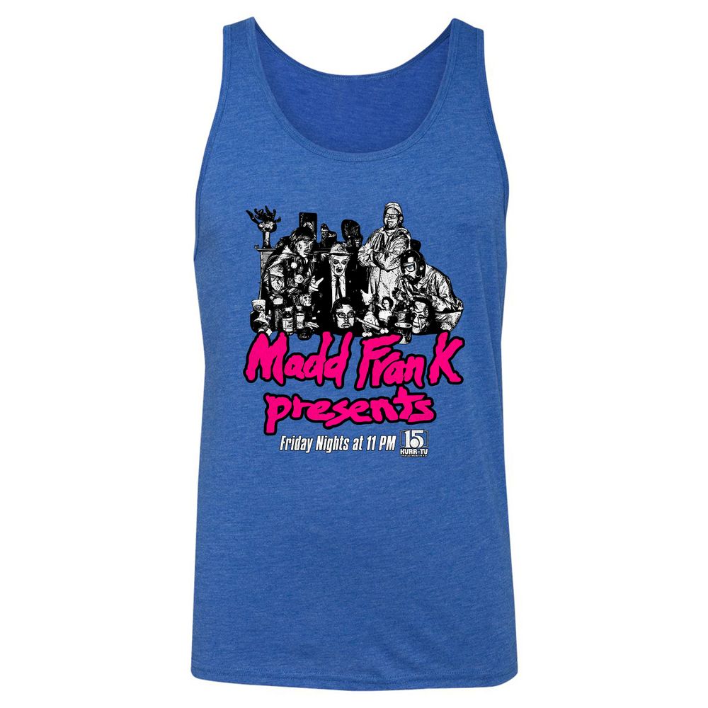 Unisex Jersey Tank - EJNGFQMN - True Royal Triblend - 12