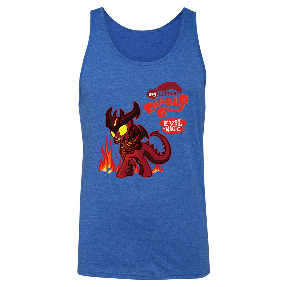 Unisex Jersey Tank - RTD53R49 - True Royal Triblend - 12