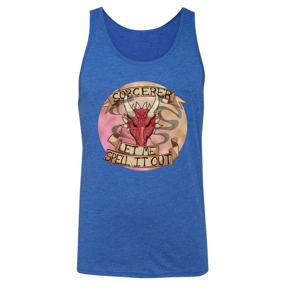 Unisex Jersey Tank - GUD75X9A - True Royal Triblend - 12