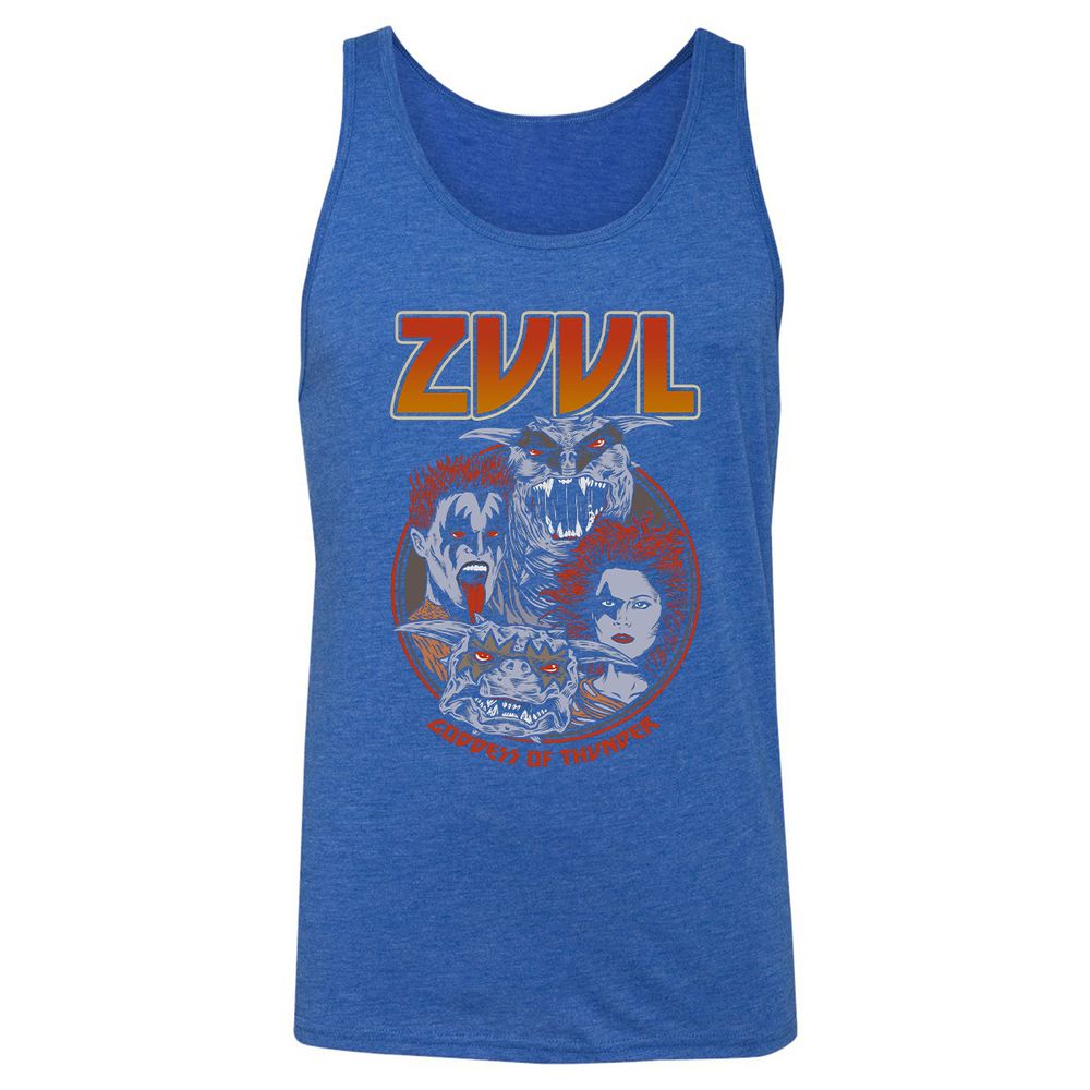Unisex Jersey Tank - YPFSRSAK - True Royal Triblend - 12