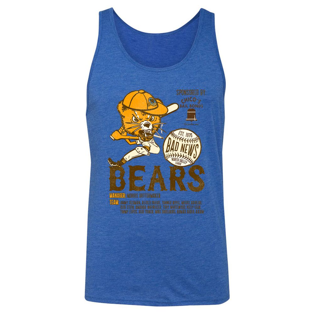 Unisex Jersey Tank - RDYPU1J2 - True Royal Triblend - 12