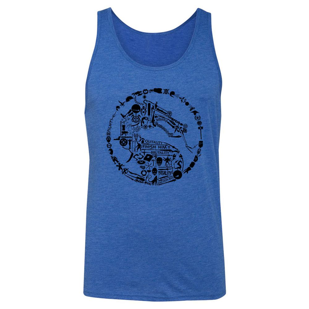 Unisex Jersey Tank - YLDA8E4G - True Royal Triblend - 12