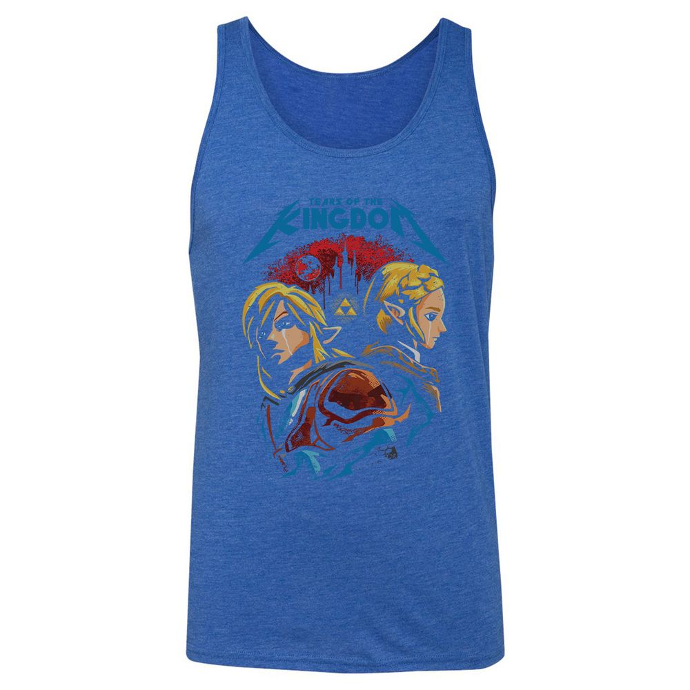 Unisex Jersey Tank - 9MLEQNEM - True Royal Triblend - 12