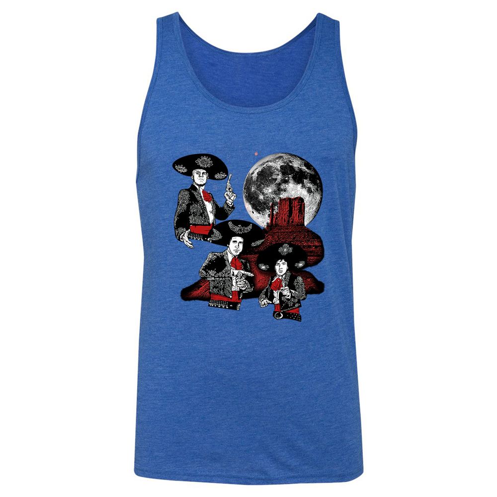 Unisex Jersey Tank - ZKMKUH89 - True Royal Triblend - 12