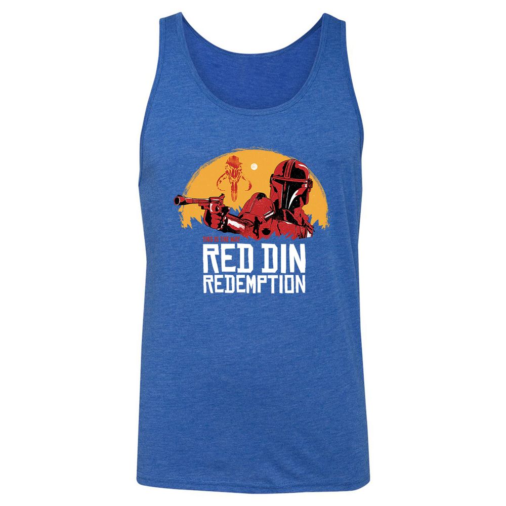 Unisex Jersey Tank - 765SE1LT - True Royal Triblend - 12