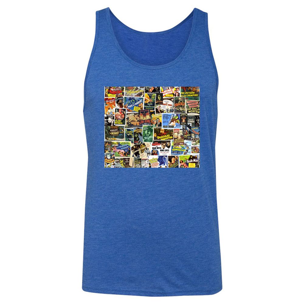 Unisex Jersey Tank - UNFKCKM7 - True Royal Triblend - 12