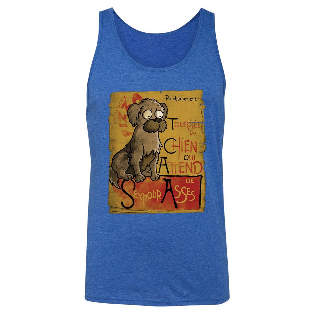 Unisex Jersey Tank - 7T7LLRB1 - True Royal Triblend - 12