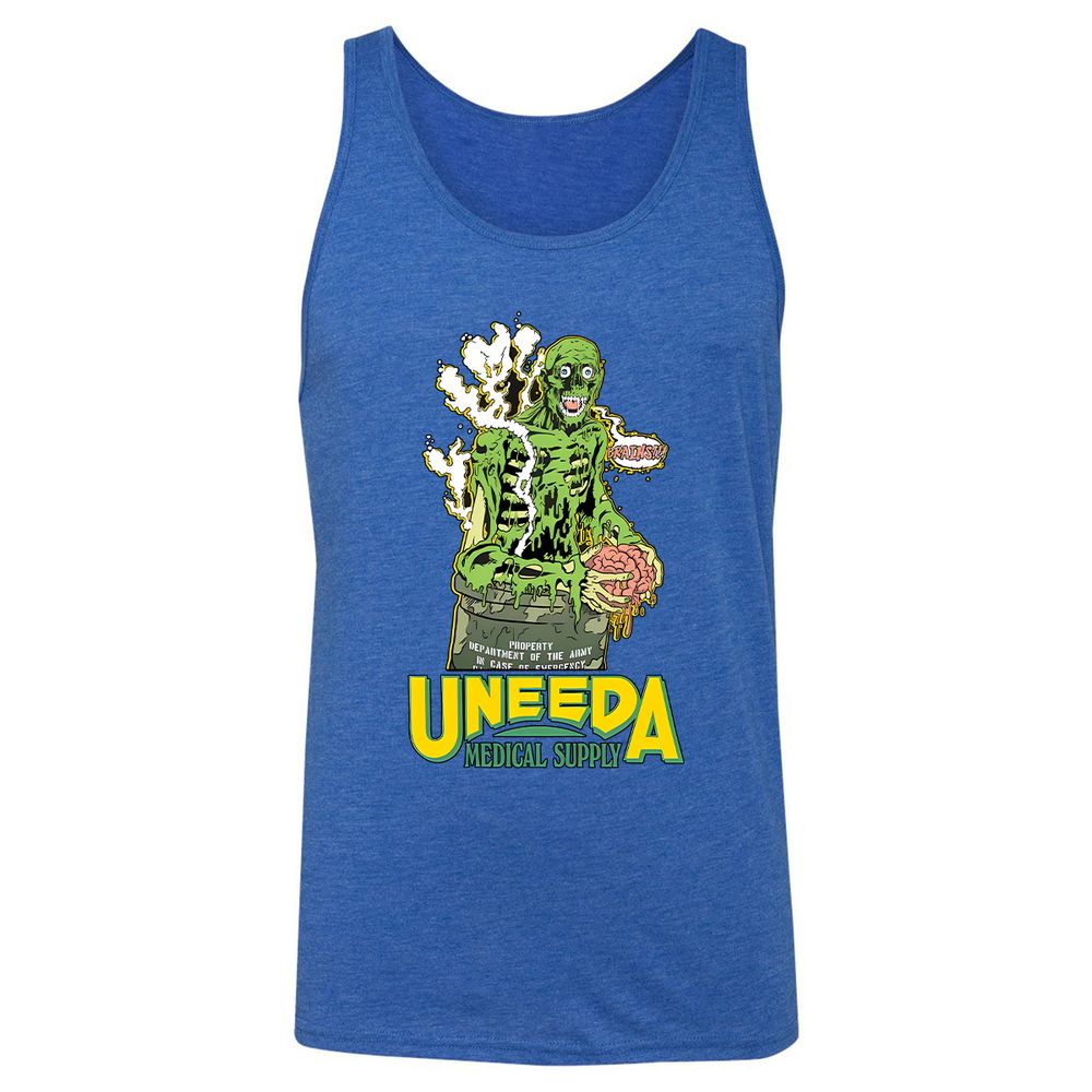 Unisex Jersey Tank - M6NKLQP8 - True Royal Triblend - 12