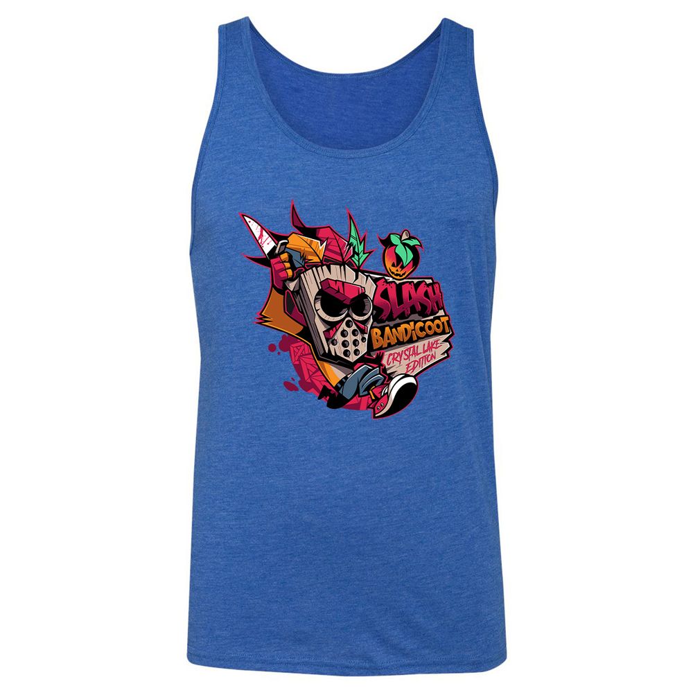 Unisex Jersey Tank - RBYRWCAF - True Royal Triblend - 12