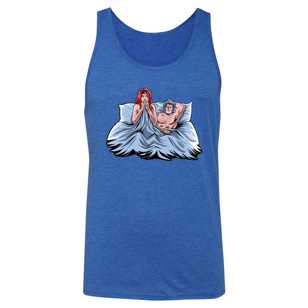 Unisex Jersey Tank - 2DTG3D4P - True Royal Triblend - 12