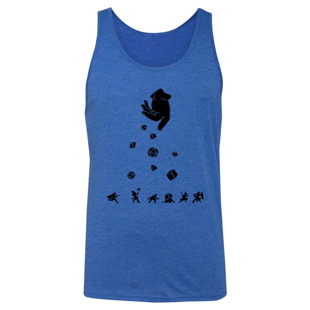 Unisex Jersey Tank - YVLBUXE6 - True Royal Triblend - 12