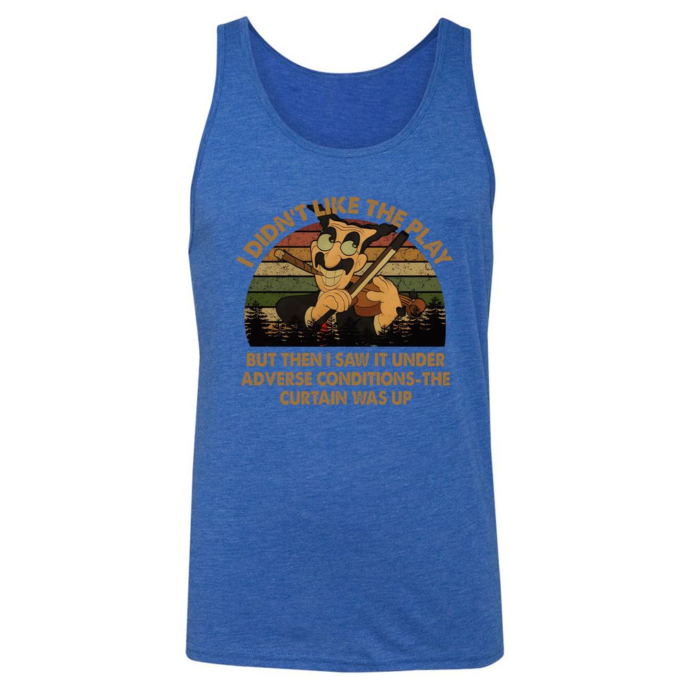 Unisex Jersey Tank - SMME86KA - True Royal Triblend - 12