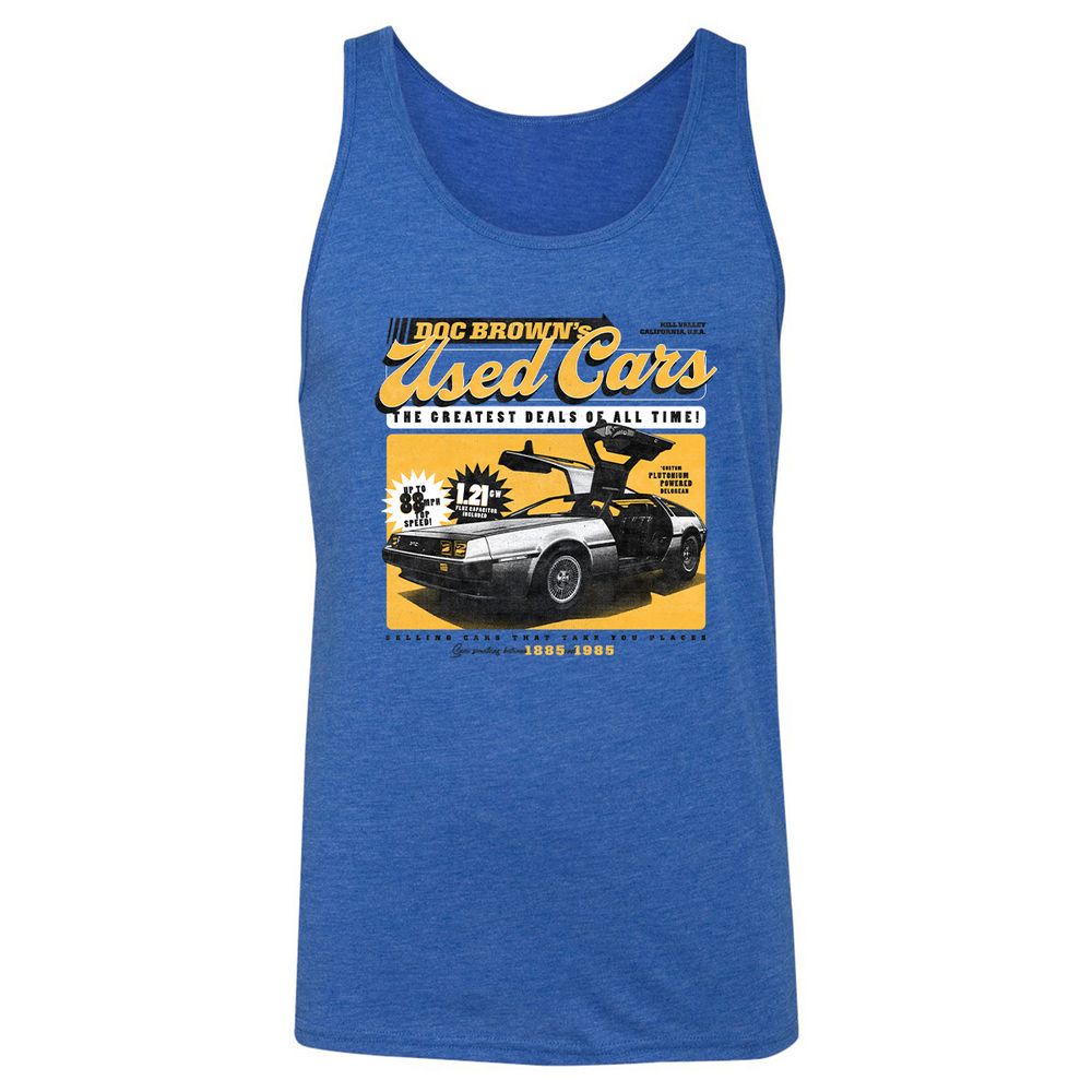 Unisex Jersey Tank - JYX42PAG - True Royal Triblend - 12