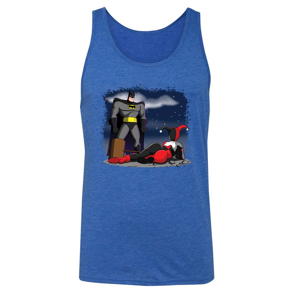 Unisex Jersey Tank - XVL94J3A - True Royal Triblend - 12