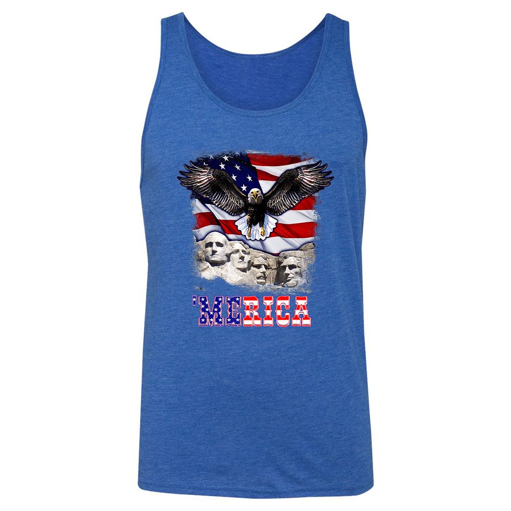 Unisex Jersey Tank - 627QV4R9 - True Royal Triblend - 12