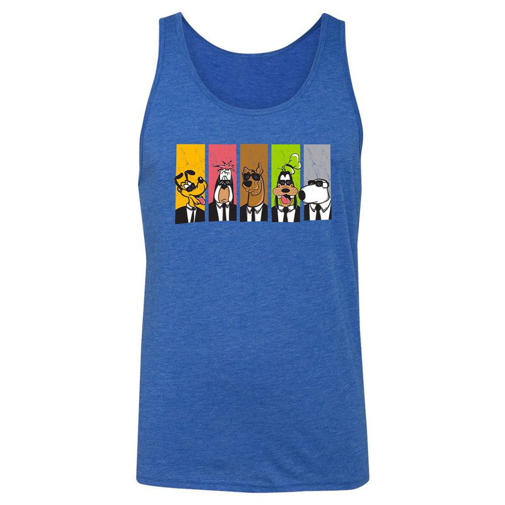 Unisex Jersey Tank - 8BN975XA - True Royal Triblend - 12