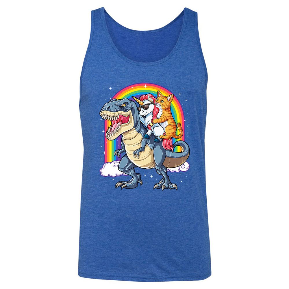 Unisex Jersey Tank - 1S4YRJTR - True Royal Triblend - 12