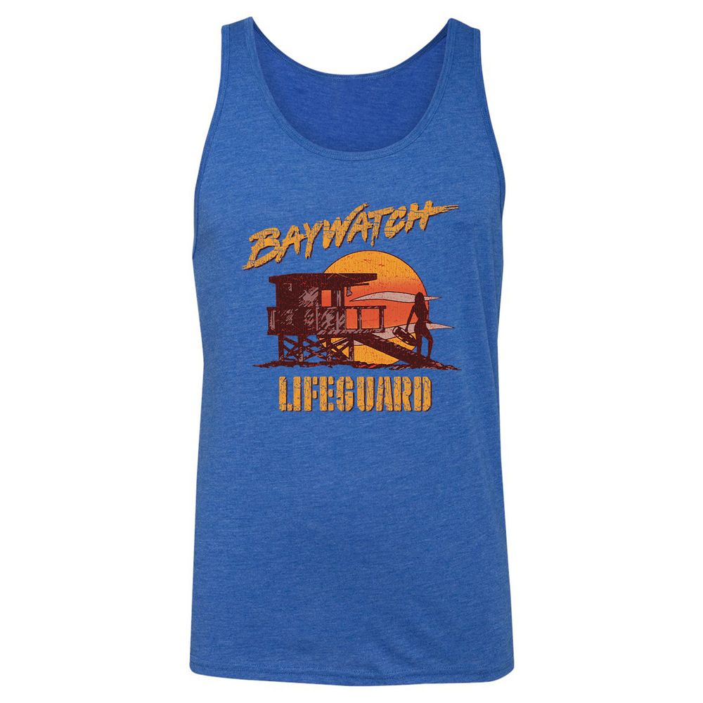 Unisex Jersey Tank - M1FZ2EA8 - True Royal Triblend - 12