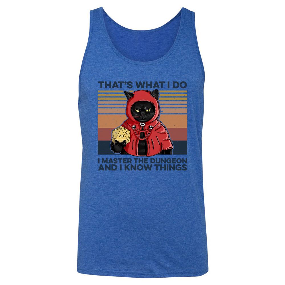 Unisex Jersey Tank - 95FFQG8E - True Royal Triblend - 12