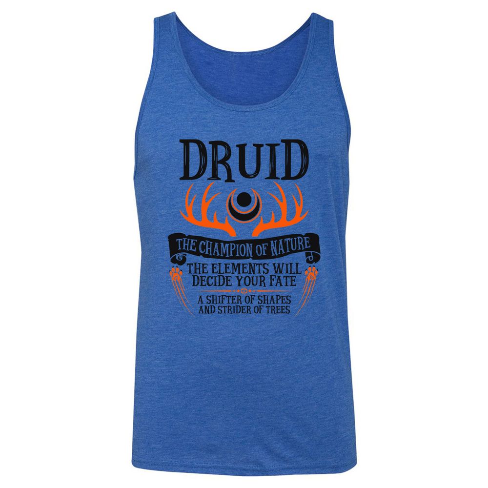 Unisex Jersey Tank - QSFRGLVB - True Royal Triblend - 12