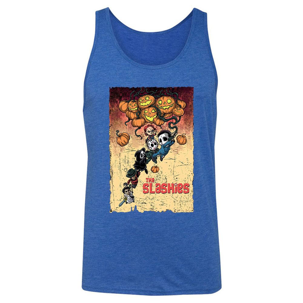 Unisex Jersey Tank - ZFBJE98Z - True Royal Triblend - 12