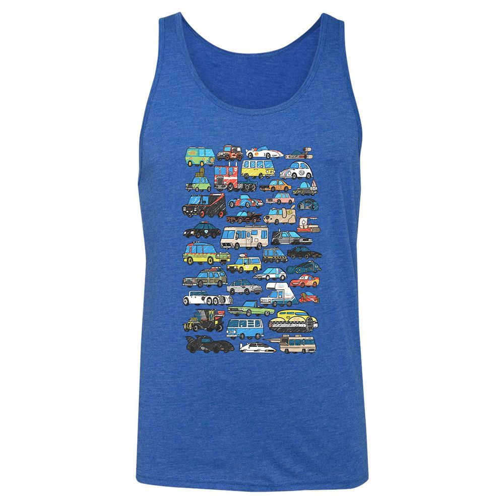 Unisex Jersey Tank - TW2GG8BT - True Royal Triblend - 12