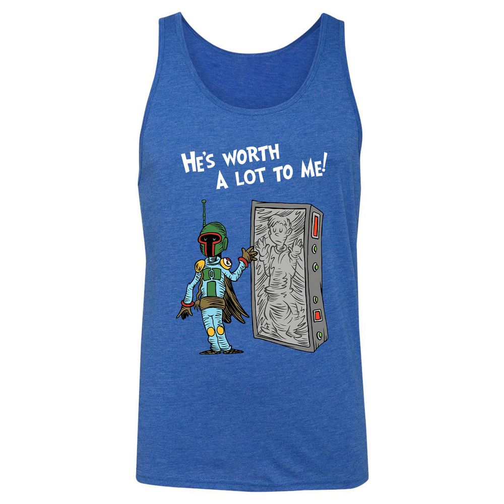 Unisex Jersey Tank - GN4WRH46 - True Royal Triblend - 12