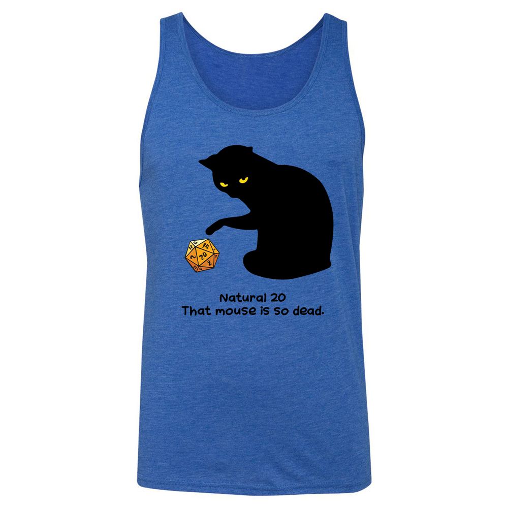 Unisex Jersey Tank - X6SHRACC - True Royal Triblend - 12