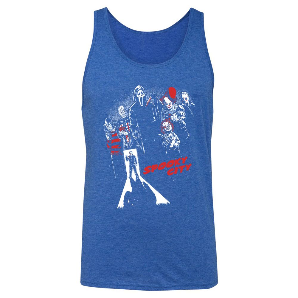 Unisex Jersey Tank - D7FPC5F6 - True Royal Triblend - 12
