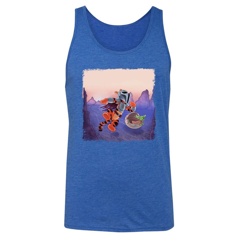 Unisex Jersey Tank - YWF3P6JV - True Royal Triblend - 12