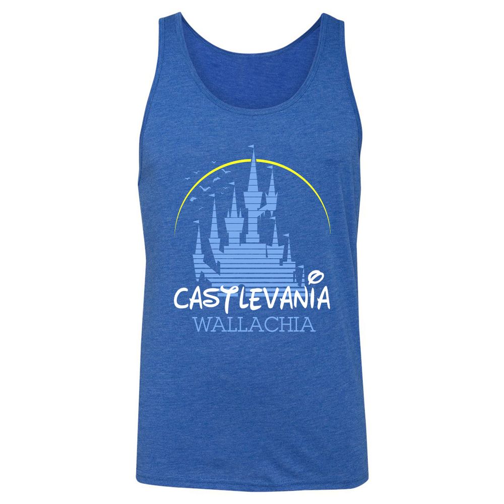 Unisex Jersey Tank - WAX5UZAN - True Royal Triblend - 12