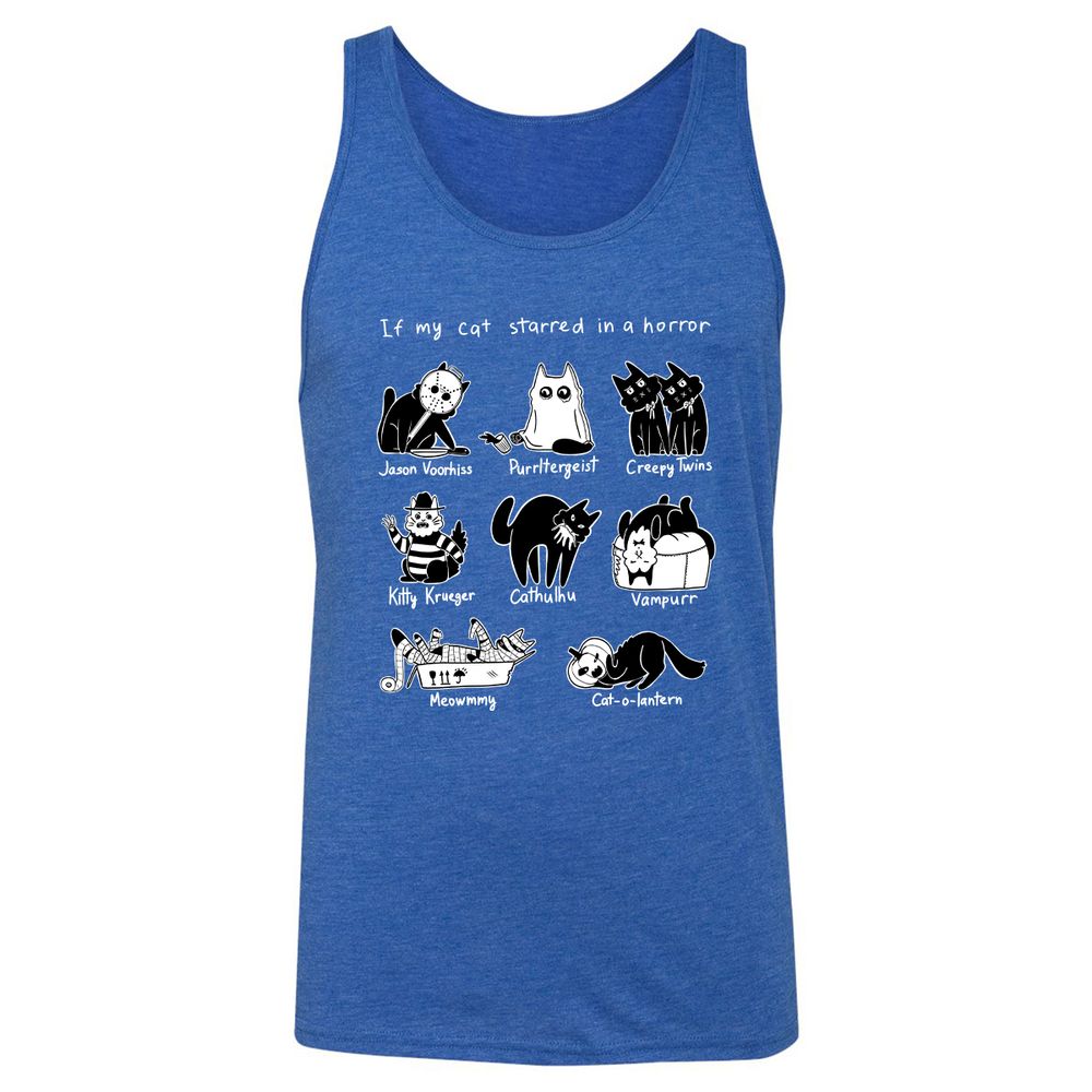 Unisex Jersey Tank - 3G3NUKSQ - True Royal Triblend - 12