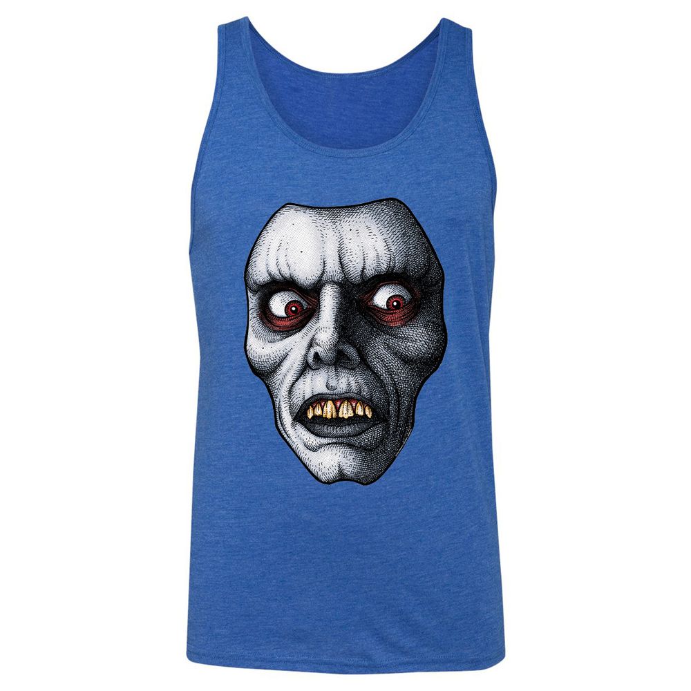 Unisex Jersey Tank - 4U99T3HH - True Royal Triblend - 12
