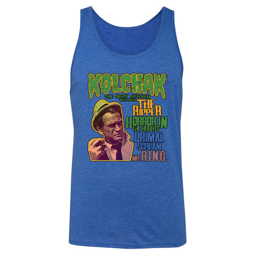 Unisex Jersey Tank - B77T9CAM - True Royal Triblend - 12