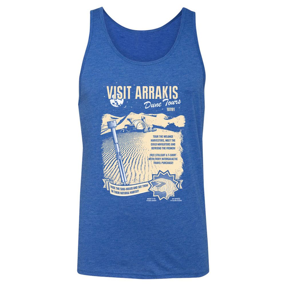 Unisex Jersey Tank - VWPNSK4X - True Royal Triblend - 12