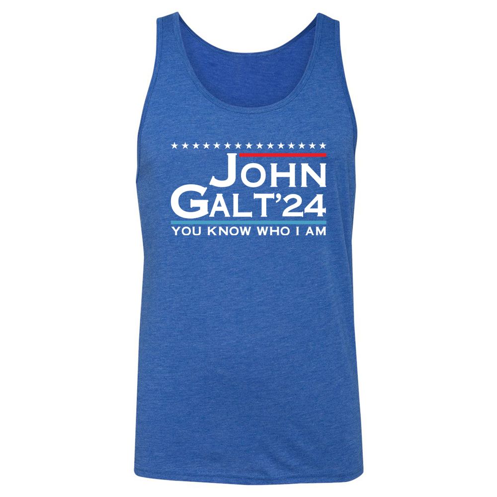 Unisex Jersey Tank - AEQUJ7L4 - True Royal Triblend - 12