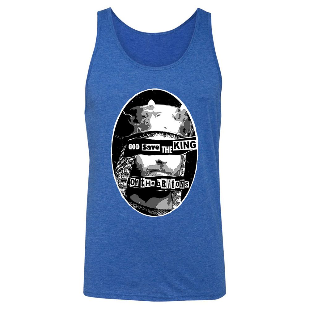 Unisex Jersey Tank - F8P3YYXL - True Royal Triblend - 12