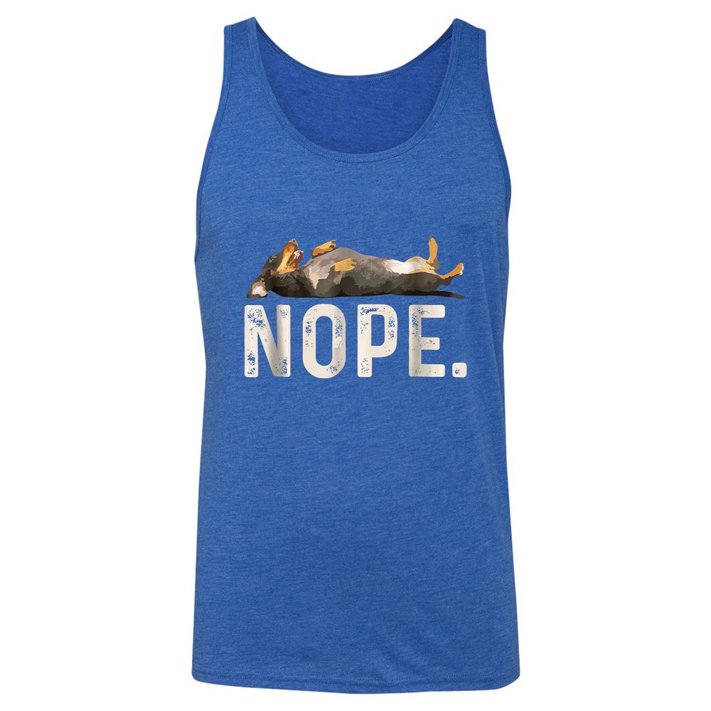 Unisex Jersey Tank - L5U97GY4 - True Royal Triblend - 12
