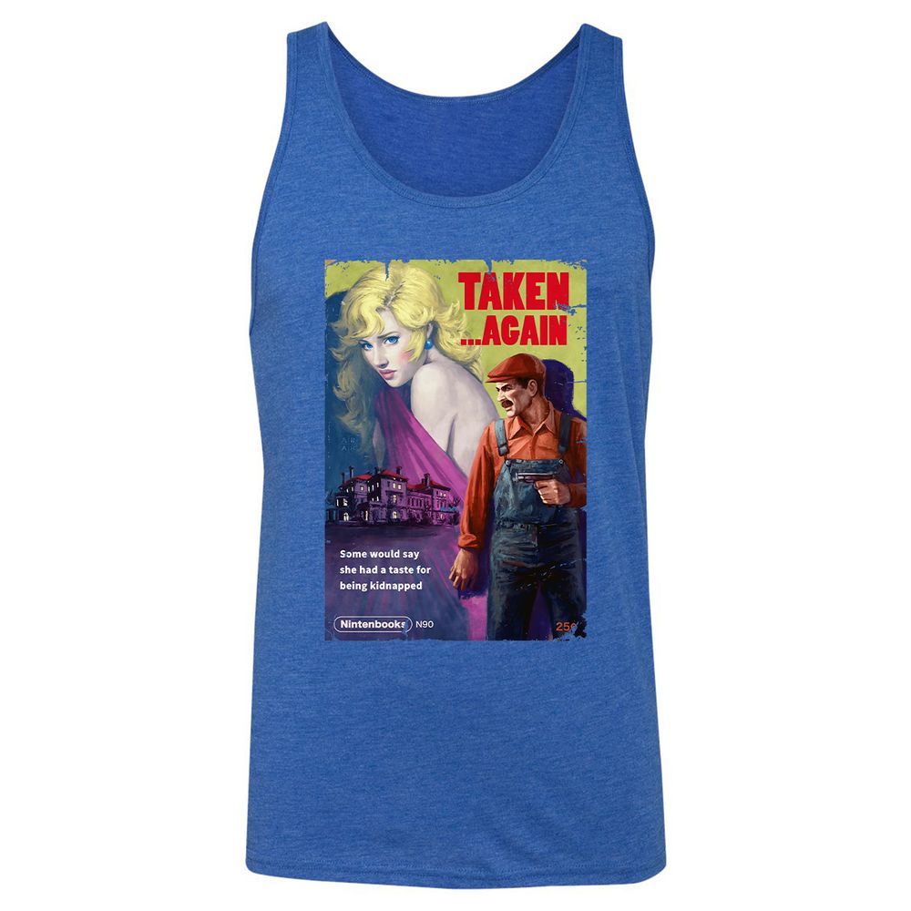 Unisex Jersey Tank - E5RV6NRC - True Royal Triblend - 12