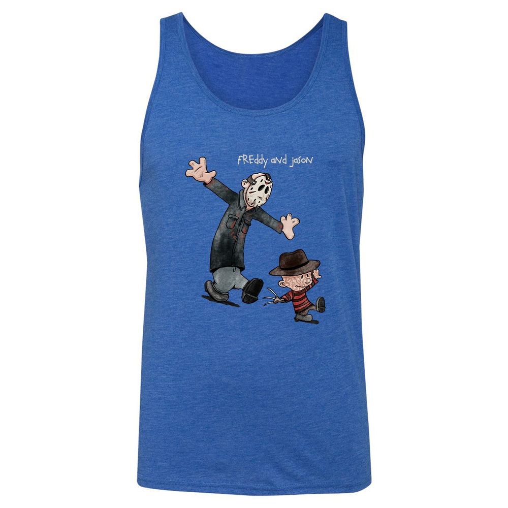 Unisex Jersey Tank - 4RNCFKGF - True Royal Triblend - 12