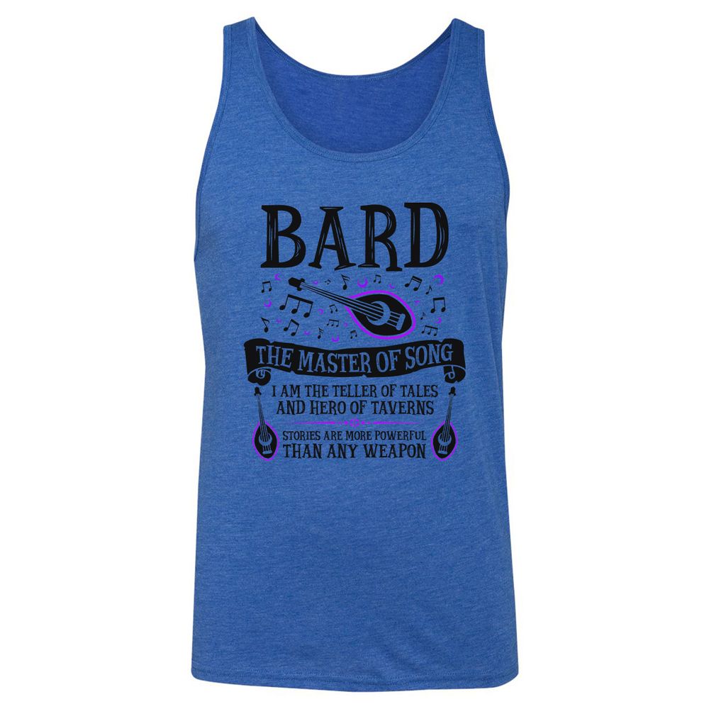 Unisex Jersey Tank - RQD9F87S - True Royal Triblend - 12
