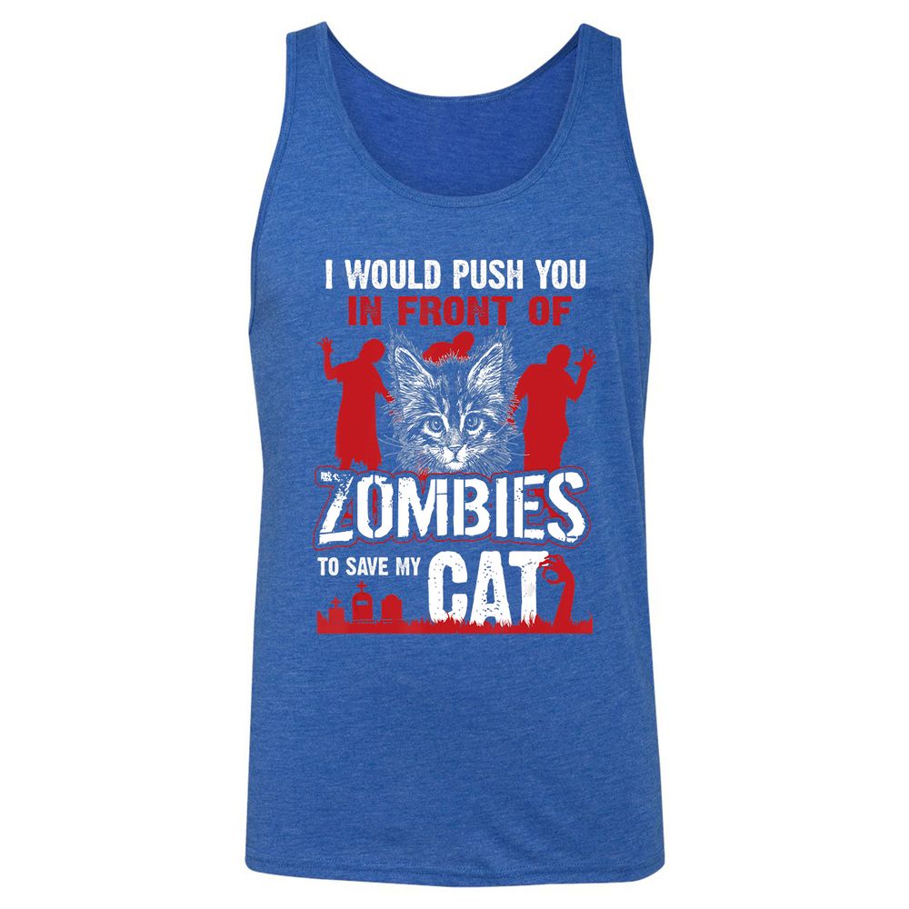 Unisex Jersey Tank - NMT9W4B4 - True Royal Triblend - 12