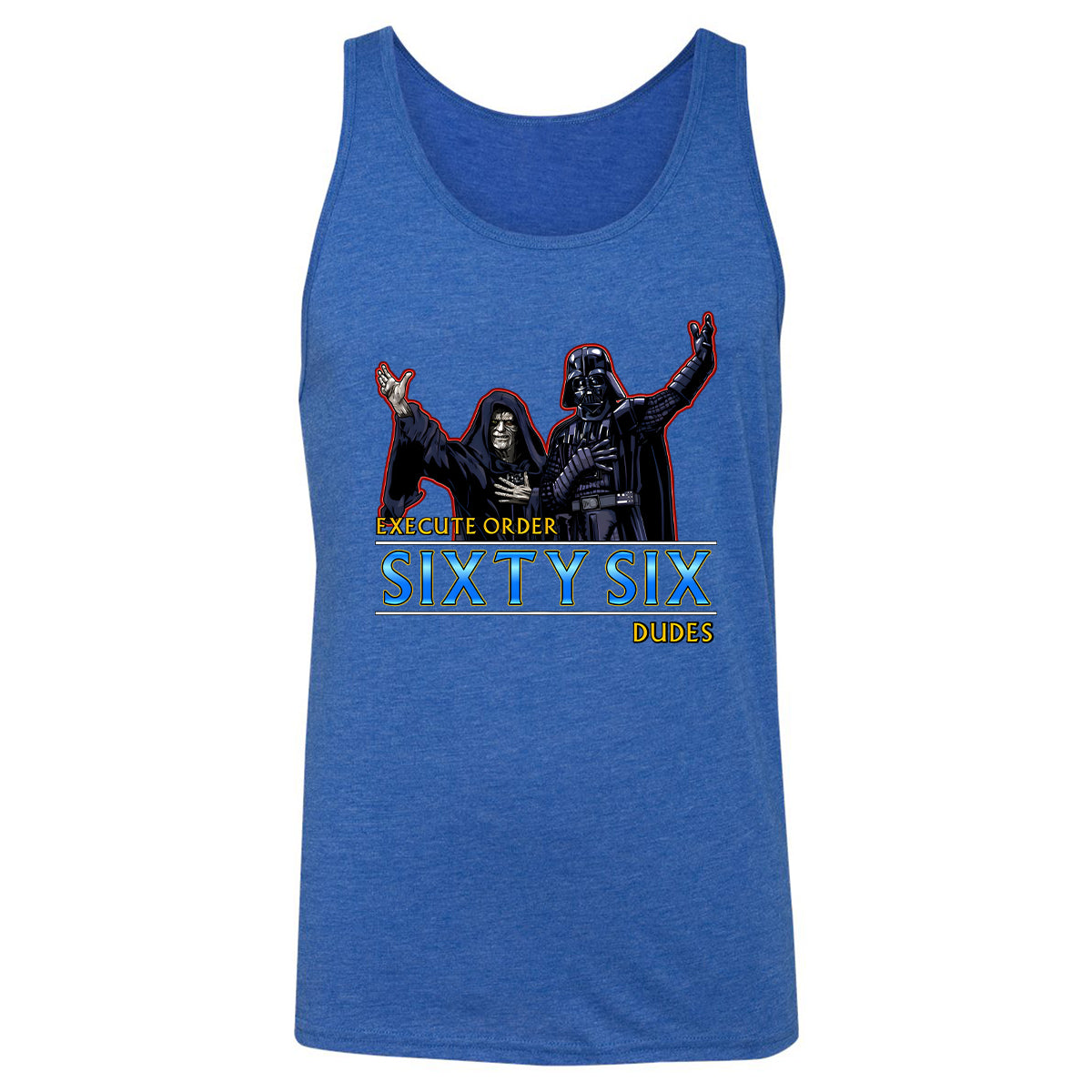 Unisex Jersey Tank - FAX6A988 - True Royal Triblend - 12