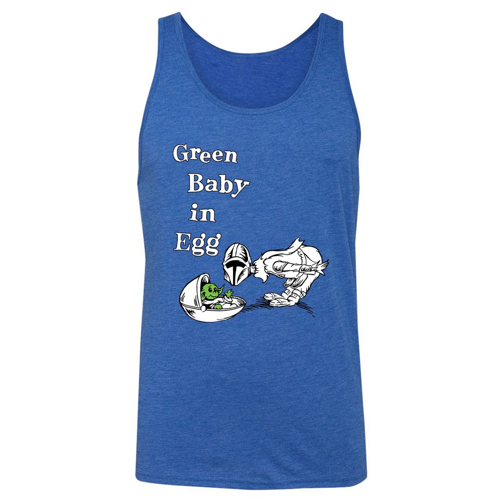 Unisex Jersey Tank - 1EUVE2J1 - True Royal Triblend - 12