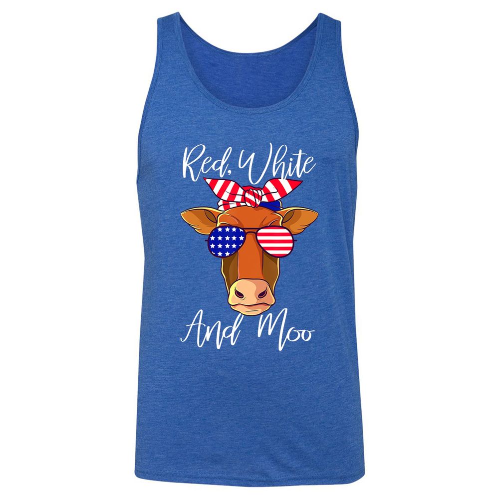 Unisex Jersey Tank - 9A5RXAD9 - True Royal Triblend - 12