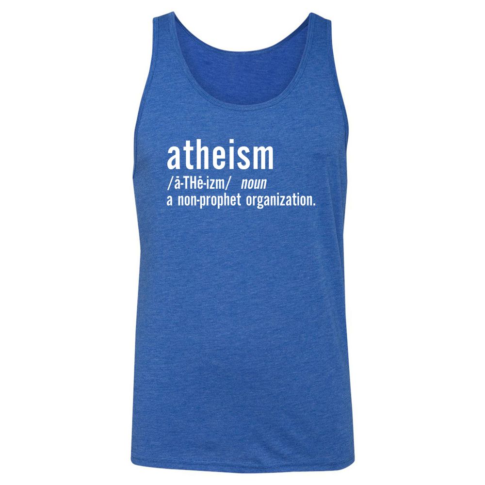 Unisex Jersey Tank - 1NSQWRRF - True Royal Triblend - 12