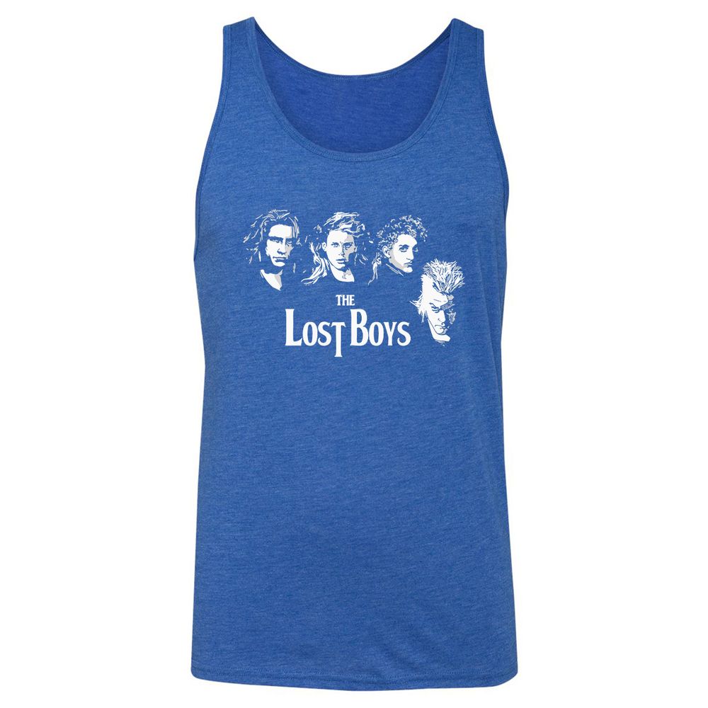 Unisex Jersey Tank - LSKS5SSN - True Royal Triblend - 12
