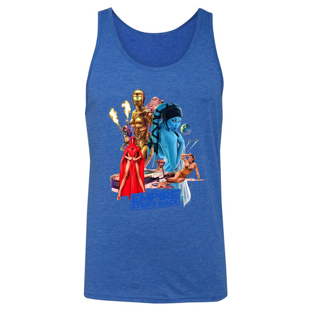 Unisex Jersey Tank - Z1V3GFWJ - True Royal Triblend - 12