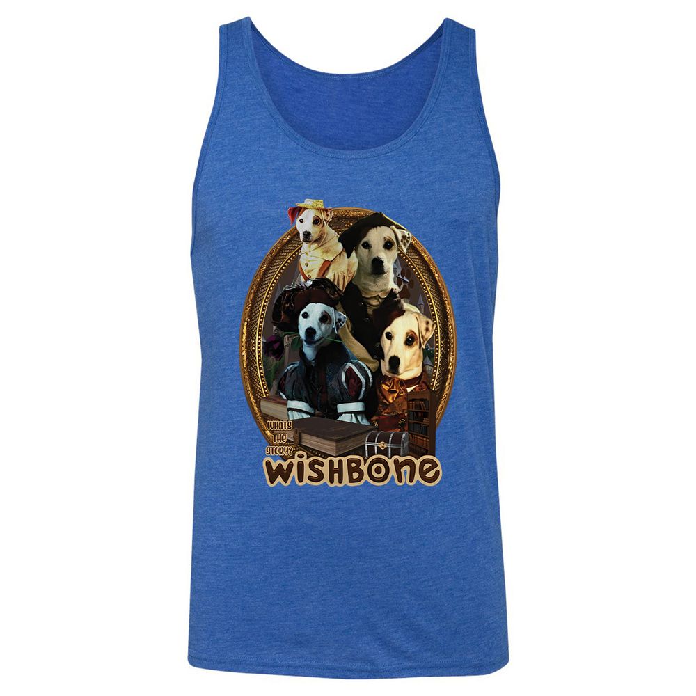 Unisex Jersey Tank - JQUQURVF - True Royal Triblend - 12