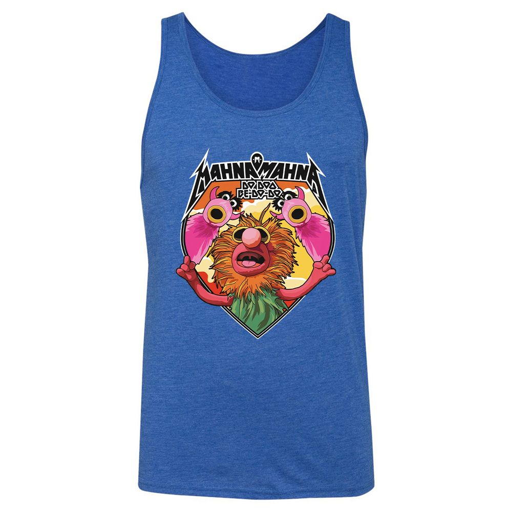 Unisex Jersey Tank - 98A37737 - True Royal Triblend - 12
